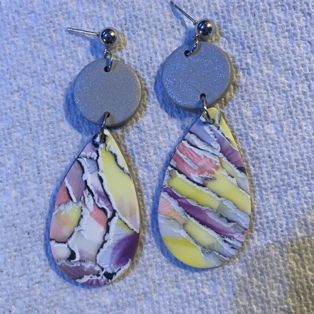 Clay earrings